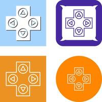 Unique Gaming Control Icon Design vector