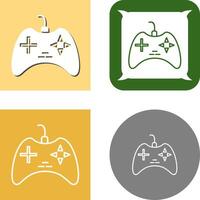 Unique Gaming Console Icon Design vector