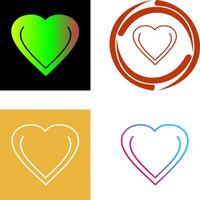 Unique Favorite Icon Design vector
