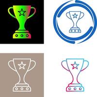 Unique Winner Icon Design vector