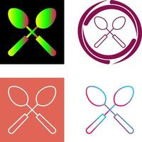 Spoons Icon Design vector