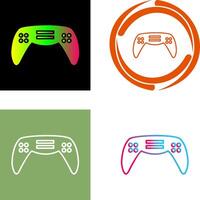 Unique Gaming Console Icon Design vector