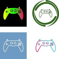 Unique Gaming Console Icon Design vector