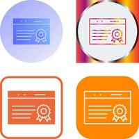 Unique Quality Assurance Icon vector