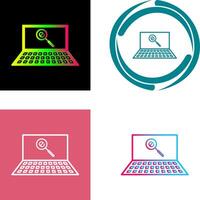 Unique Find on Internet Icon Design vector