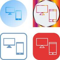 Devices Icon Design vector