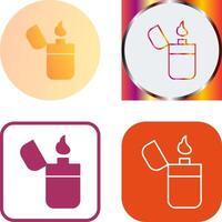 Unique Lighter Icon Design vector