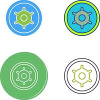 Unique Technical Support Icon Design vector