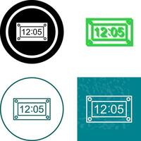 Unique Timer Icon Design vector