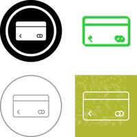 Unique Credit Card Icon Design vector