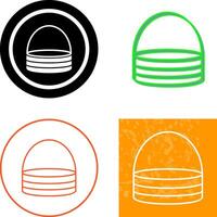 Unique Basket Icon Design vector