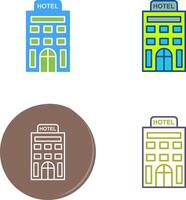 Hotel Icon Design vector