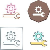 Unique Technical Support Icon Design vector