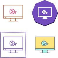 Unique Pay Per Click Icon Design vector