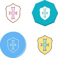 Unique Sheild Icon Design vector