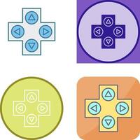 Unique Gaming Control Icon Design vector