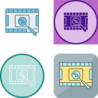 Unique Find Picture Icon Design vector