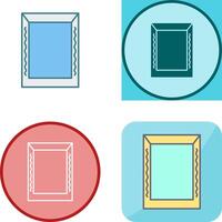 Unique Frame Icon Design vector