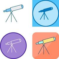 Telescope Icon Design vector