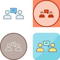 Customer Engagement Icon Design vector