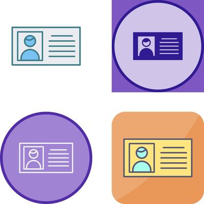 Male Profile Icon Design
