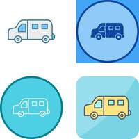 Van Icon Design vector
