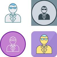 Casino Manager Icon Design vector