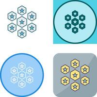 Unique Reputation Management Icon Design vector
