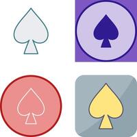 Spade Icon Design vector