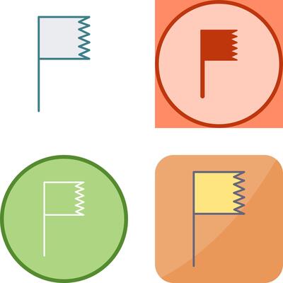 Unique Flag Icon Design