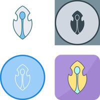 Unique Game Character Icon Design vector