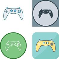 Unique Gaming Console Icon Design vector