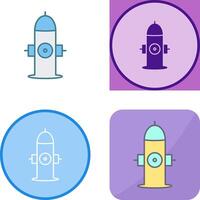 Unique Hydrant Icon Design vector