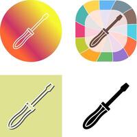 Pool Cue Icon Design vector