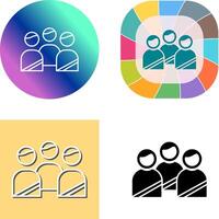 Unique Reports Icon Design vector