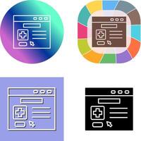 Acidic Liquid Icon Design vector