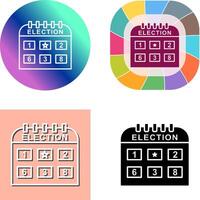 Unique Connected Profiles Icon Design vector