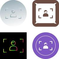 Unique Focus Icon Design vector