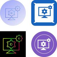 Development Tools Icon Design vector