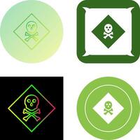 Poisonous Gas Icon Design vector