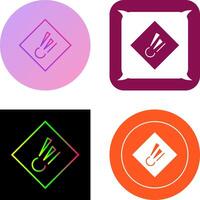 Explosive Material Icon Design vector