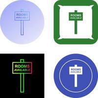 Rooms Icon Design vector