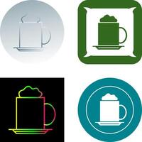 Cappucino Icon Design vector