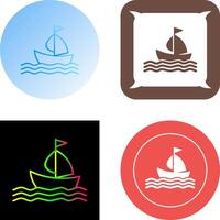 Boat Icon Design vector