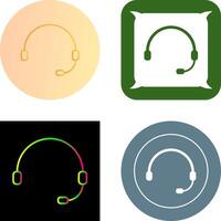 Unique Online Support Icon Design vector