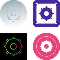 Unique Settings Icon Design vector