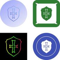 Unique Sheild Icon Design vector