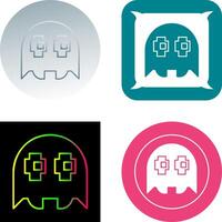 Unique Game Character Icon Design vector