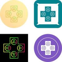 Unique Gaming Control Icon Design vector