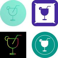 Unique Drinks Icon Design vector